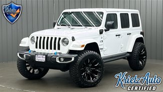 Used 2022 Jeep Wrangler Unlimited Sahara w/ Cold Weather Group image 1