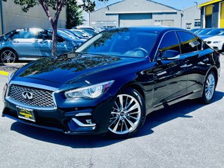 Used 2021 INFINITI Q50 Luxe image 1