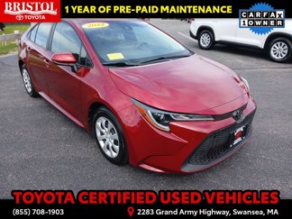 Certified 2022 Toyota Corolla LE video 1