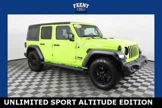 Used 2021 Jeep Wrangler Unlimited Sport image 1
