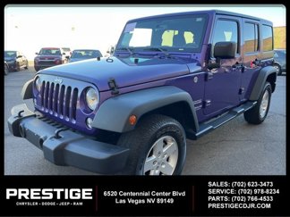 Used 2017 Jeep Wrangler Unlimited Sport w/ Quick Order Package 24S image 1