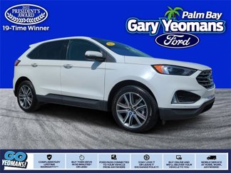 Used 2023 Ford Edge Titanium w/ Class II Trailer Tow Package image 1
