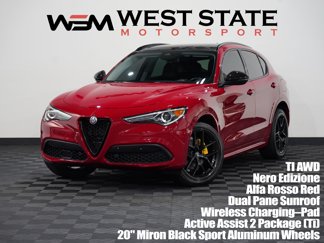 Used 2021 Alfa Romeo Stelvio Ti w/ Nero Edizione image 1