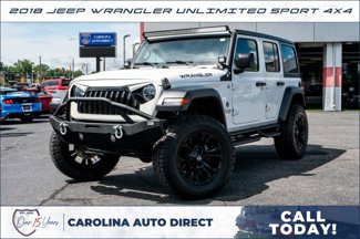 Used 2018 Jeep Wrangler Unlimited Sport image 1