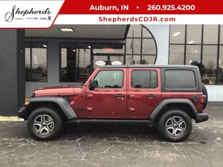 Used 2021 Jeep Wrangler Unlimited Sport image 1