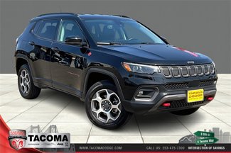 Used 2022 Jeep Compass Trailhawk w/ Trailhawk Elite Group image 1