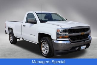 Used 2018 Chevrolet Silverado 1500 W/T w/ Chrome Bumper Package image 1