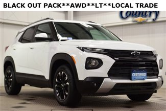 Certified 2022 Chevrolet TrailBlazer LT w/ LPO, Blackout Package image 1