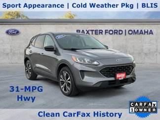 Certified 2022 Ford Escape SE w/ SE Sport Appearance Package image 1