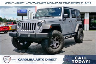 Used 2017 Jeep Wrangler Unlimited Sport w/ Quick Order Package 24S image 1