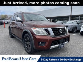 Used 2017 Nissan Armada Platinum w/ Captain Seat Package image 1