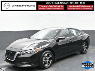 Certified 2021 Nissan Sentra SV image 1