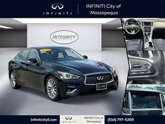 Used 2022 INFINITI Q50 Luxe w/ Cargo Package image 1