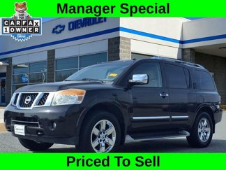 Used 2011 Nissan Armada Platinum w/ 2nd Row Captain Seat Pkg image 1