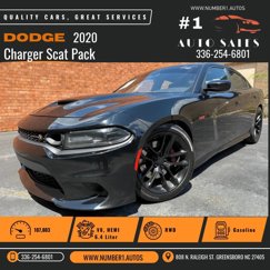 Used 2020 Dodge Charger Scat Pack w/ Navigation & Travel Group image 1