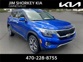 Certified 2021 Kia Seltos SX w/ SX Sunroof Package image 1