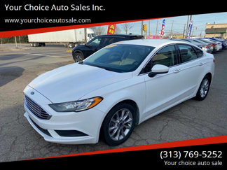 Used 2017 Ford Fusion SE image 1
