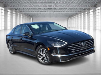 Used 2020 Hyundai Sonata Blue image 1