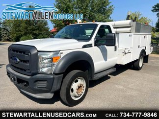 Used 2013 Ford F450 XL w/ Snow Plow Prep Pkg image 1
