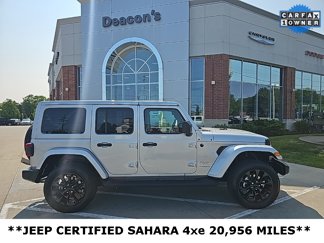 Certified 2022 Jeep Wrangler Unlimited Sahara w/ Cold Weather Group image 1