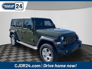 Certified 2022 Jeep Wrangler Unlimited Sport image 1