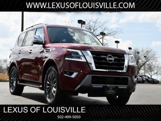 Used 2022 Nissan Armada Platinum w/ Captain's Chairs Package image 1