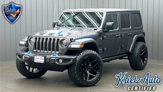 Used 2022 Jeep Wrangler Unlimited Rubicon 4xe w/ Cold Weather Group image 1