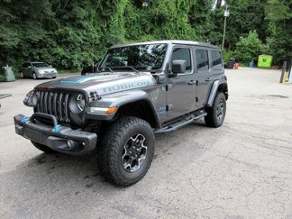 Used 2021 Jeep Wrangler Unlimited Rubicon 4xe w/ Steel Bumper Group image 1