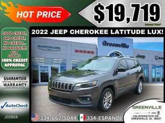 Used 2022 Jeep Cherokee Latitude Lux image 1