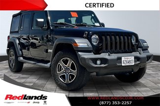 Certified 2018 Jeep Wrangler Unlimited Sport S image 1