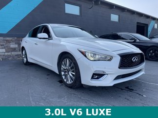 Used 2021 INFINITI Q50 Luxe w/ All Weather Package image 1
