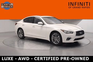 Certified 2023 INFINITI Q50 Luxe w/ Cargo Package image 1