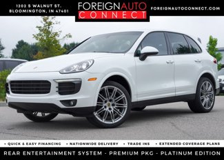 Used 2018 Porsche Cayenne Platinum Edition w/ Premium Package image 1