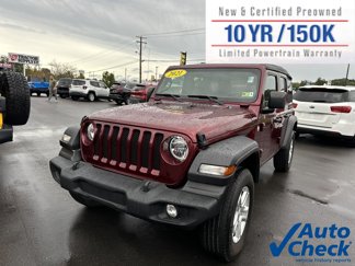 Used 2021 Jeep Wrangler Unlimited Sport image 1