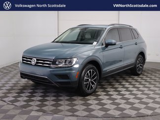 Certified 2021 Volkswagen Tiguan SE w/ Panoramic Sunroof Package image 1