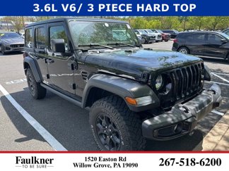 Used 2021 Jeep Wrangler Unlimited Sport image 1