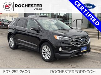 Certified 2022 Ford Edge Titanium w/ Equipment Group 301A image 1