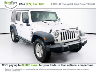 Used 2016 Jeep Wrangler Unlimited Sport w/ Quick Order Package 24S image 1