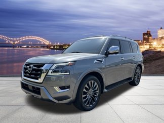 Used 2021 Nissan Armada Platinum w/ Captain's Chairs Package image 1