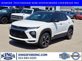 Used 2021 Chevrolet TrailBlazer RS w/ Sun and Liftgate Package image 1
