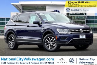 Certified 2021 Volkswagen Tiguan SE w/ Panoramic Sunroof Package image 1