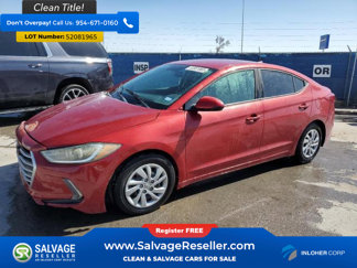 Used 2017 Hyundai Elantra SE w/ SE A/T Tech Package 03 image 1