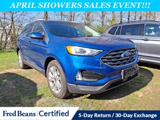 Certified 2020 Ford Edge Titanium w/ Class II Trailer Tow Package image 1