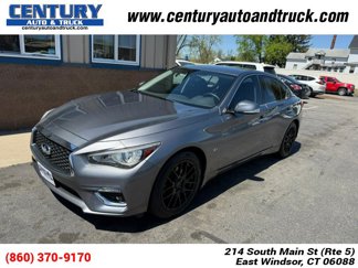 Used 2018 INFINITI Q50 Luxe w/ All Weather Package (L93) image 1