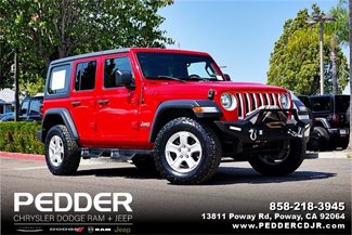 Used 2020 Jeep Wrangler Unlimited Sport S image 1