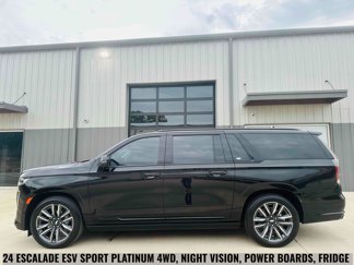 Used 2024 Cadillac Escalade ESV Sport Platinum w/ LPO, ONYX Package image 1