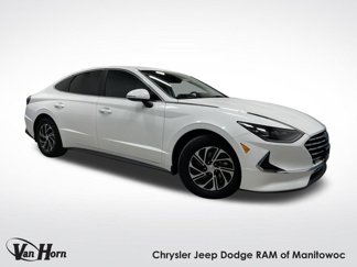 Used 2023 Hyundai Sonata Blue image 1