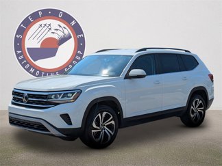 Certified 2023 Volkswagen Atlas SE w/ Black Wheel Package video 2