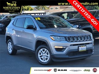 Certified 2018 Jeep Compass Sport w/ Tech Group image 1