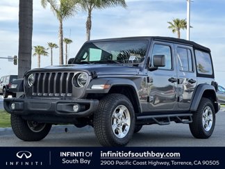 Used 2021 Jeep Wrangler Unlimited Sport image 1